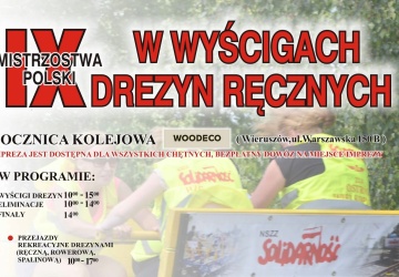 Kolejarze zapraszają na IX Mistrzostwa Polski w wyścigach drezyn ręcznych 