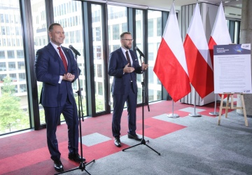 Karol Nawrocki podpisał się pod postulatami stowarzyszenia Tak dla CPK