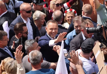 Nawrocki na Wielkim Marszu za Polskę: Polacy chcą zmiany. 