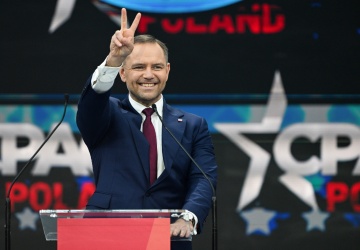 Karol Nawrocki na CPAC Polska 2025: Będę dążył do jednostronnego wypowiedzenia paktu migracyjnego dla obrony polskich granic