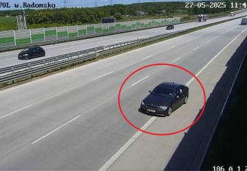 Szokujące sceny na A1. Kierowca BMW jechał 26 km pod prąd [WIDEO]