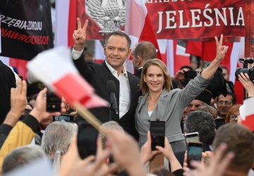Karol Nawrocki w Katowicach: Ręce precz od węgla
