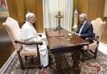 Papież rozmawiał z sekretarzem generalnym ONZ