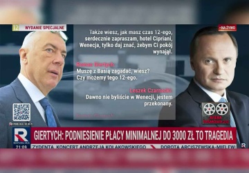 Roman Giertych i Leszek Czarnecki. Ujawniono nowe taśmy