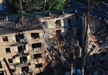  Atak na Kijów. Rakiety spadały na bloki i szpitale, są zabici i ranni