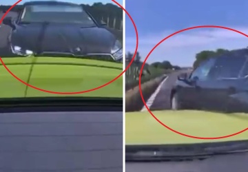 Szokująca agresja i wypadek na S3. Za kierownicą marszałek z PO Marcin Jabłoński [WIDEO]