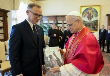 Andrzej Duda zaprosił papieża Leona XIV do Polski