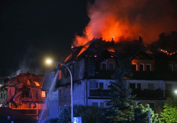 Pożar w Ząbkach. Burmistrz liczy na szybkie wsparcie