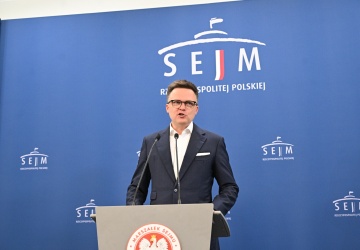 To dziś uczynię. Marszałek Hołownia złożył deklarację