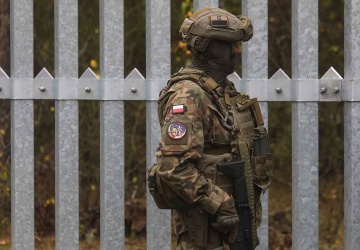 Żołnierz zaatakowany na granicy. Jest komunikat wojska