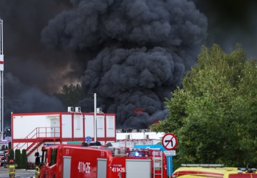 Pożar w Siemianowicach Śląskich. Komunikat RCB dla mieszkańców