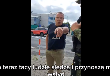 Fizyczny atak na wolontariuszy Ruchu Obrony Granic. Jest nagranie