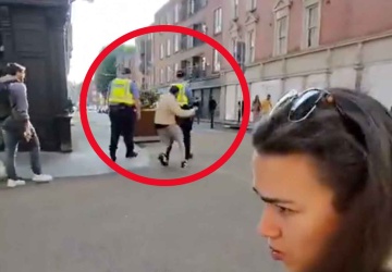 Atak nożownika w centrum Dublina. Ujawniono nagranie