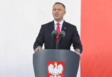 Karol Nawrocki do żołnierzy: Wasz prezydent nigdy nie powie do was: naprzód. Zawsze będę mówił: za mną
