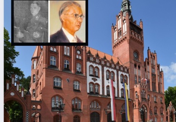 Portrety niemieckich nazistów w słupskim ratuszu to element historii miasta