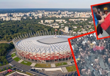 Awantura i flagi UPA na Stadionie Narodowym w Warszawie. Jest zawiadomienie do prokuratury