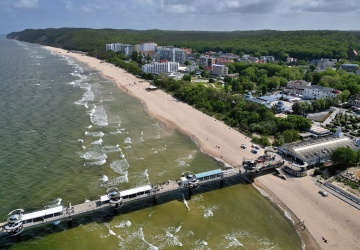 Śmiertelne zagrożenie nad Bałtykiem. Nowe ostrzeżenia w Międzyzdrojach