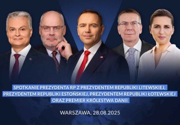 Liderzy państw regionu w Pałacu Prezydenckim. Dołączy Zełenski