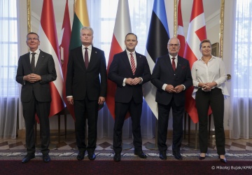 Belweder: Trwa spotkanie prezydenta Karola Nawrockiego z przywódcami państw regionu