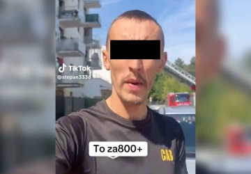 Po decyzji ws. 800 plus Ukrainiec groził Polakom podpaleniami. Został zatrzymany