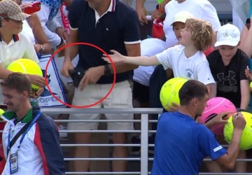 Nowe informacje ws. incydentu z czapką po meczu na US Open. Polski biznesmen wydał oświadczenie