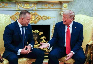 Karol Nawrocki w Białym Domu. Tak przywitał go Donald Trump