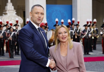 Spotkanie Nawrocki-Meloni. Wiadomo, o czym rozmawiano