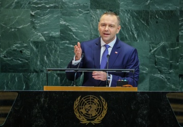 Stoimy w punkcie zwrotnym historii. Wystąpienie prezydenta Nawrockiego na forum ONZ