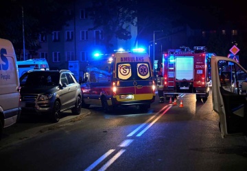 Pożar w Koszalinie. Ewakuacja mieszkańców