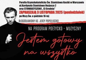 Uroczystości ku czci bł. ks. Jerzego Popiełuszki w Warszawie