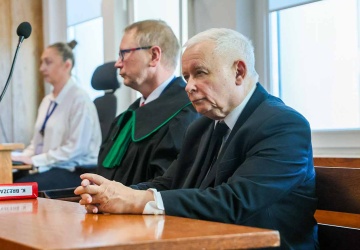 Kaczyński stawił się w sądzie. Mocne słowa