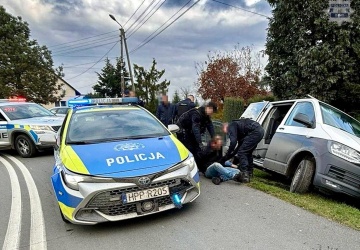 Spektakularny pościg przez granicę. Śląska policja zatrzymała złodziei