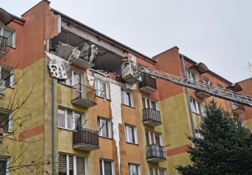 Potężny wybuch gazu w Braniewie. Trwa akcja służb