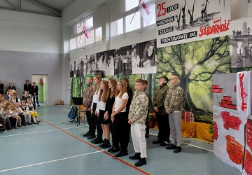 Minęło 25 lat od czasu nadania imienia NSZZ Solidarność Szkole Podstawowej w Wąglikowicach
