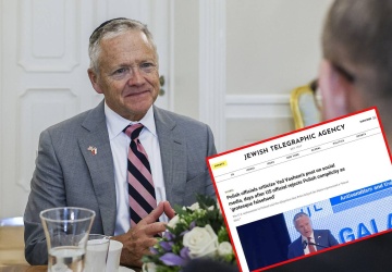 Żydowska agencja prasowa wściekła po przemówieniu ambasadora USA w Warszawie