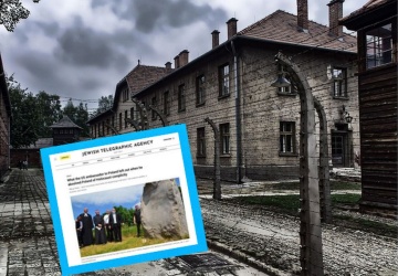 Żydowska agencja prasowa powtarza kłamstwo o 200 tys. Żydów zamordowanych przez Polaków