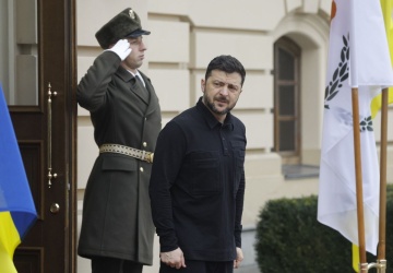 Drony przy trasie lotu Zełenskiego. Irlandia podniosła alarm