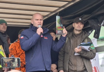 Las potrzebuje mądrego wsparcia. Leśnicy wyszli na ulice Białegostoku