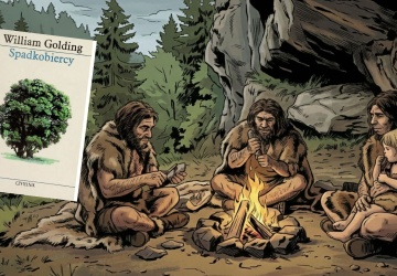 Grafzero: Spadkobiercy i Bóg Skorpion William Golding | Ciekawa książka | Grafzero