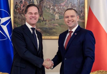 Prezydent Karol Nawrocki spotkał się z szefem NATO