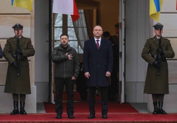 Rozpoczęło się spotkanie Nawrocki-Zełenski