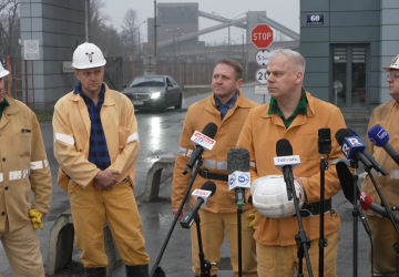 Drugi dzień protestu w PG Silesia. Karol Rabenda: Sytuacja wygląda bardzo poważnie. Apeluję do strony rządowej o podjęcie realnych działań