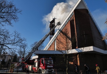 Abp Budzik reaguje na sprawę pożaru kościoła w Lublinie: straty są ogromne