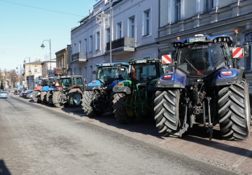 Rolnicy na drogach protestują przeciwko umowie Mercosur