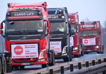 Zablokowany port kontenerowy w Gdańsku. Protestują przewoźnicy