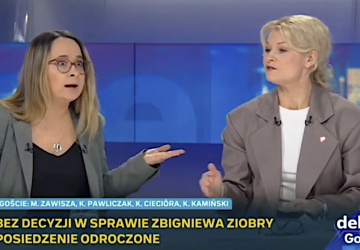 Jarmarczna awantura w Polsat News między posłami KO i Razem