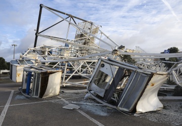 Sztorm Kristin wyrządził szkody na terenie sanktuarium w Fatimie