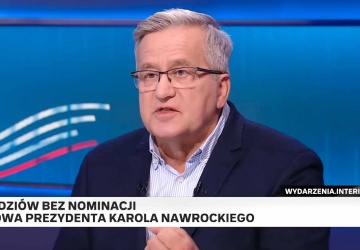 Komorowski ostro o Czarzastym: Był zamieszany w aferę Rywina. Nieprawdopodobne, że tacy ludzie robią kariery