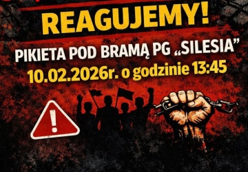 Wasza obecność ma znaczenie. Będzie pikieta przed kopalnią Silesia
