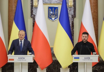 Tusk w Kijowie zapowiada wsparcie ukraińskiego przemysłu z polskiej części programu SAFE